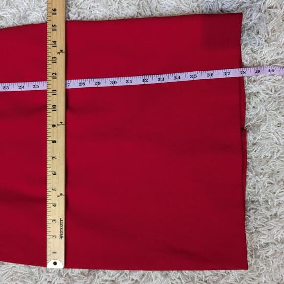 Elizabeth and James Aldridge Cut Out Sheath Dress Red Size 0 - Picture 9 of 16